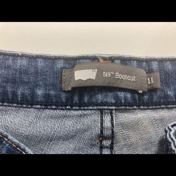 LEVI’S 518 BootCut Women’s Jeans, Size 11,Junior - Picture 7 of 14